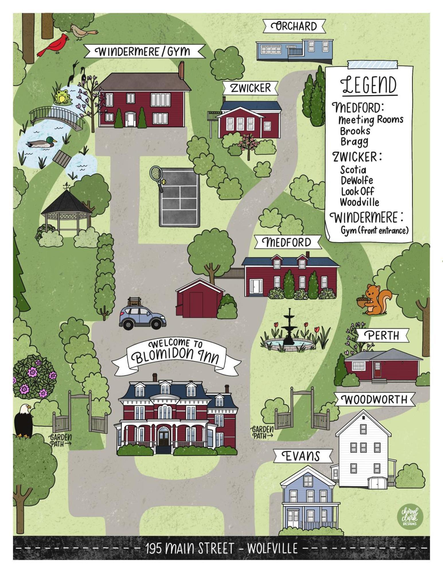 Blomidon Inn Wolfville Eksteriør billede